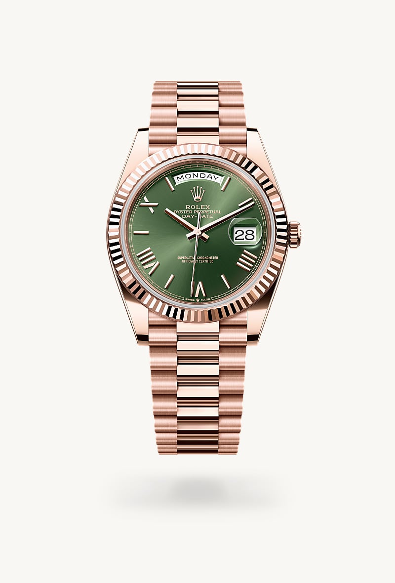 Rolex Oyster Peretual Day-Date Green Dial
