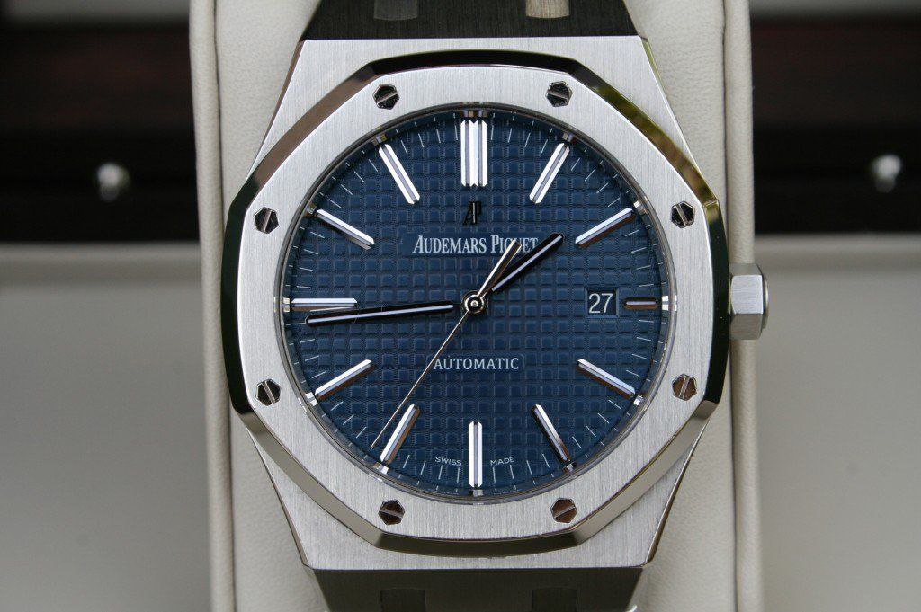 Audemars Piguet royal oak jumbo blue dial
