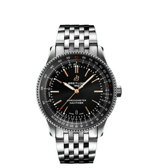Breitling Navitimer Automatic 38, Ref# A17325241B1A1, Black dial